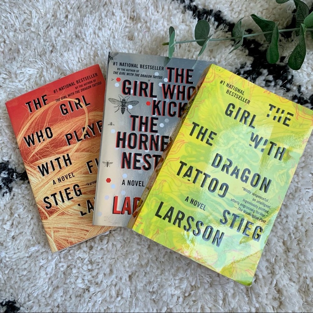 [ Stieg Larsson Bestseller Bundle ] Paperback • Set of 3 Books